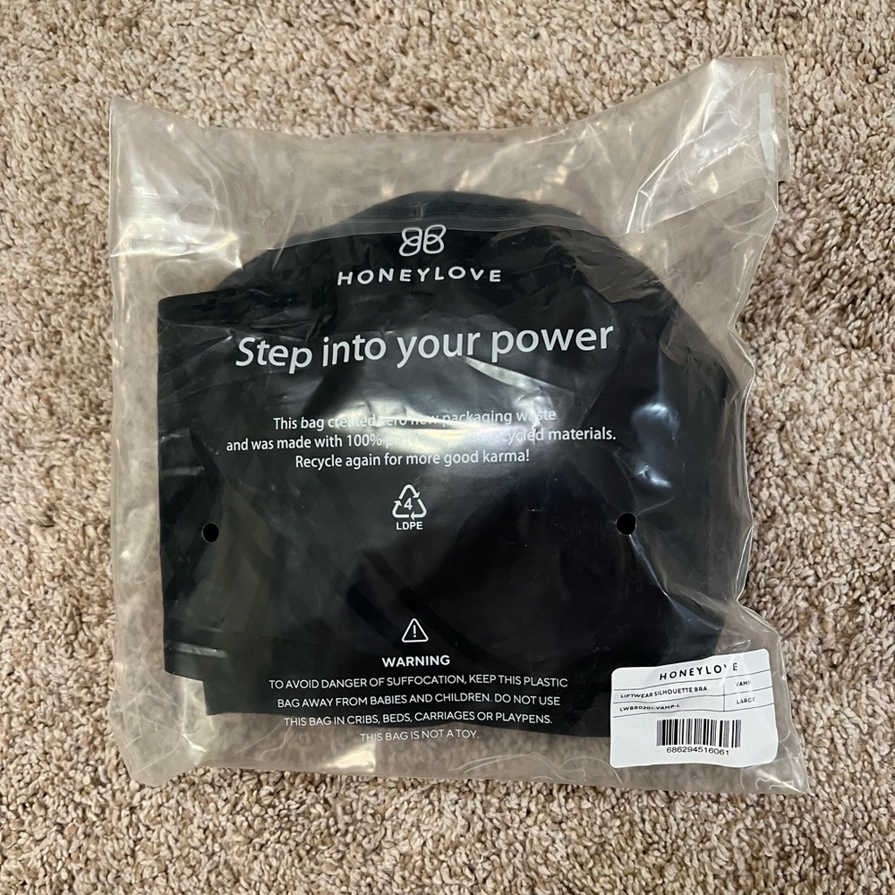 Honeylove Silhouette Bra NWT